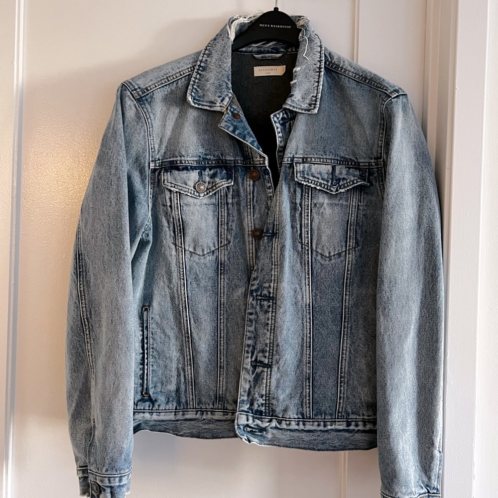 All Saints Denim Jacket (Large)